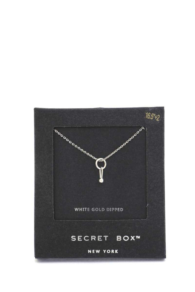 Secret Box Dainty Ring Charm Necklace - Deals Kiosk