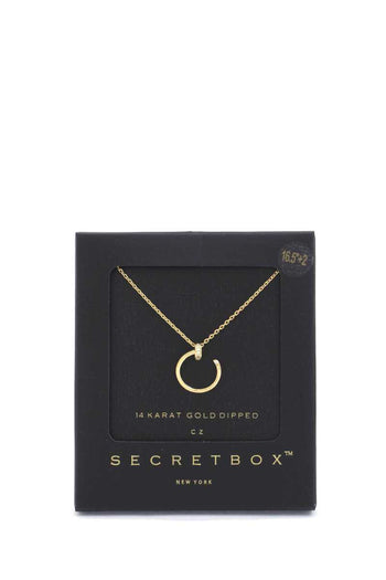 Secret Box Nail Charm Necklace - Deals Kiosk