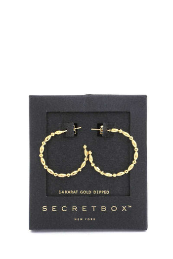 Secret Box Metal Open Circle Earring - Deals Kiosk