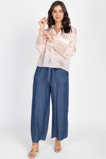 Wide Leg Lyocell Pants - Deals Kiosk