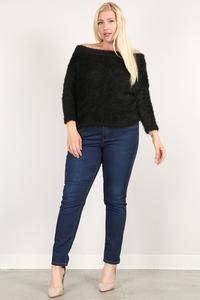 Textured Long Sleeve Top - Deals Kiosk