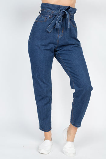 Paper Bag Denim Jeans - Deals Kiosk