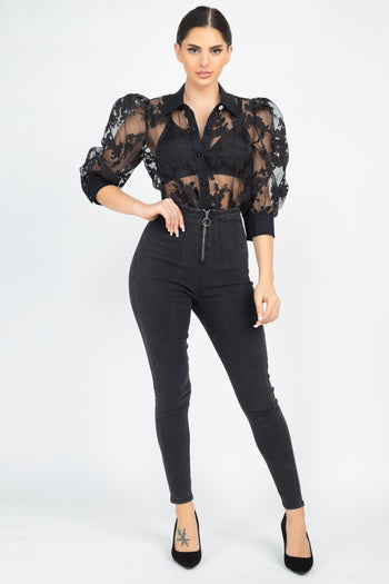 High Waist Denim Jeans - Deals Kiosk