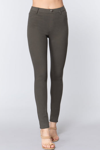 Knit Twill Jeggings - Deals Kiosk