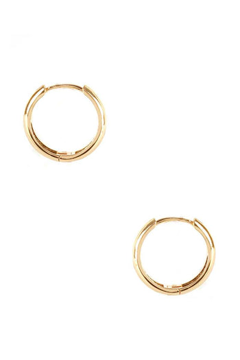 Basic Metal Huggie Earring - Deals Kiosk