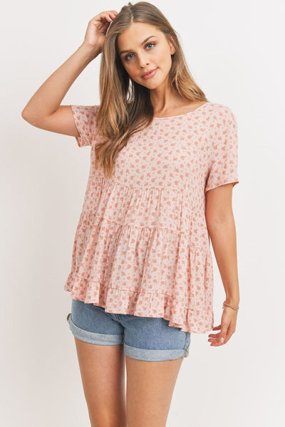 Cang Floral Top With Back Tie - Deals Kiosk