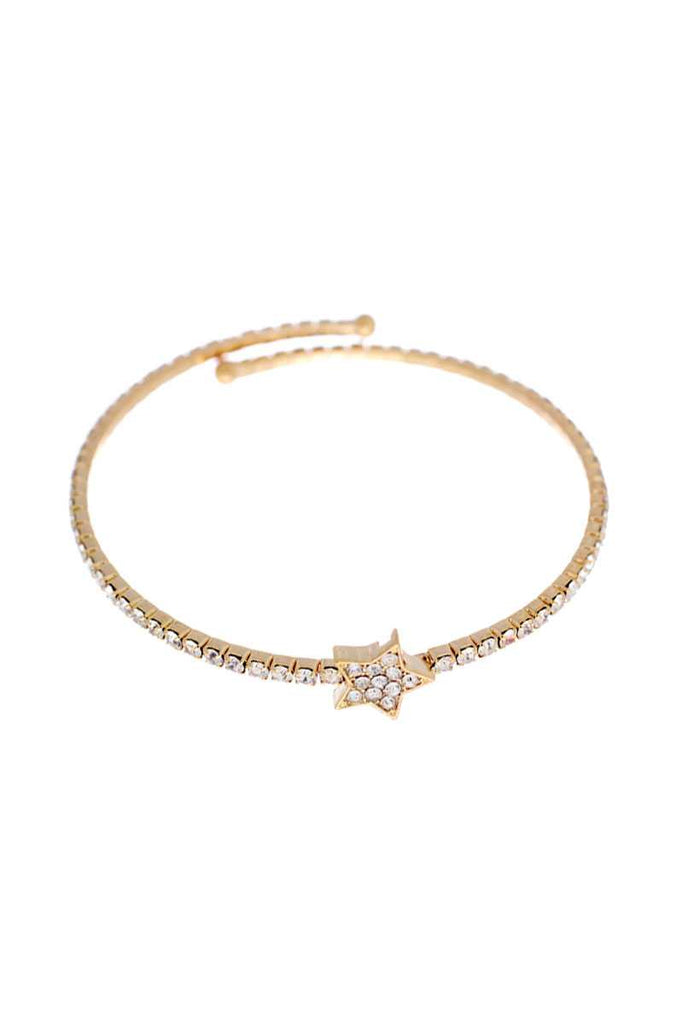 Cute Fashion Rhinestone Star Bracelet - Deals Kiosk