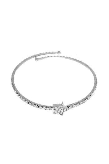 Cute Fashion Rhinestone Star Bracelet - Deals Kiosk