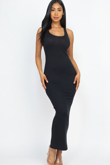 Solid Basic Maxi Dress - Deals Kiosk