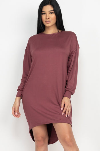 Cozy High Low Dress - Deals Kiosk