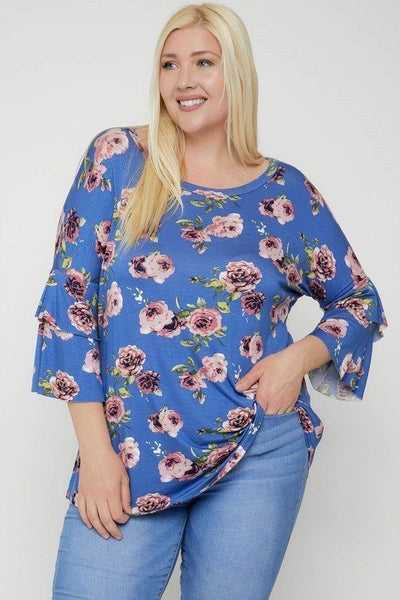 Floral Print Top - Deals Kiosk