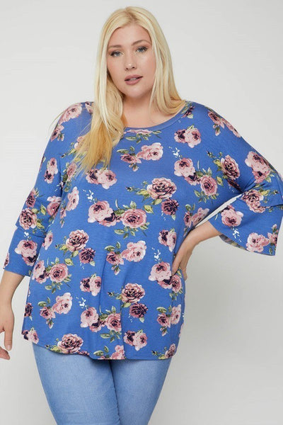 Floral Print Top - Deals Kiosk