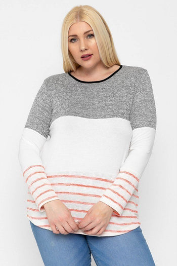 Color Block Top - Deals Kiosk