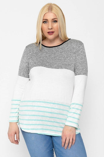 Color Block Top - Deals Kiosk