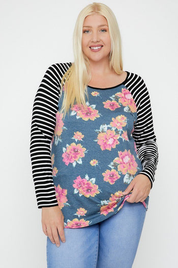 Floral Print Top - Deals Kiosk