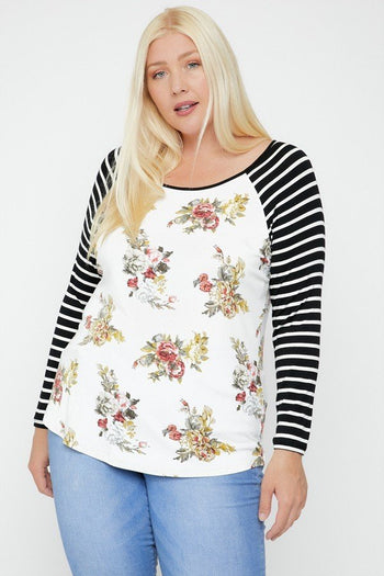 Floral Print Top - Deals Kiosk