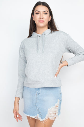 Self-tie Drawstrings Hoodie - Deals Kiosk