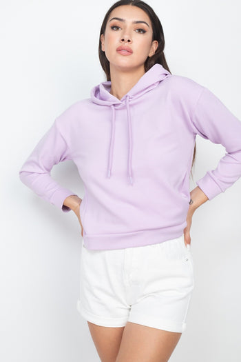 Self-tie Drawstrings Hoodie - Deals Kiosk