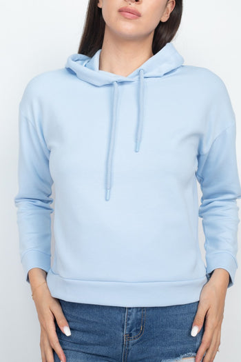 Self-tie Drawstrings Hoodie - Deals Kiosk
