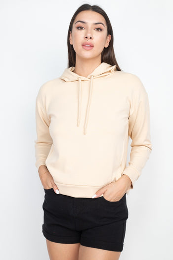 Self-tie Drawstrings Hoodie - Deals Kiosk