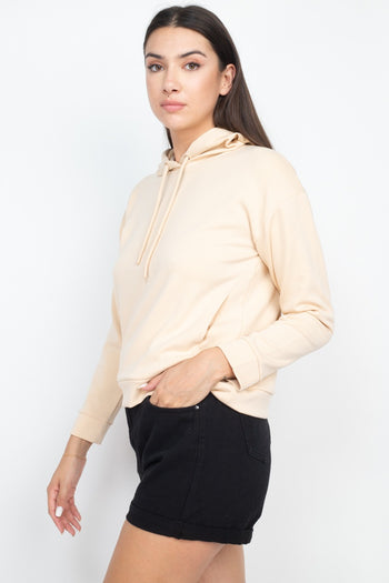 Self-tie Drawstrings Hoodie - Deals Kiosk