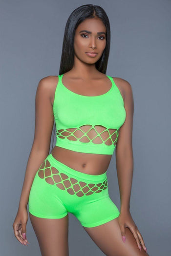 Wide Fishnet, Long Sleeve Bodysuit. - Deals Kiosk
