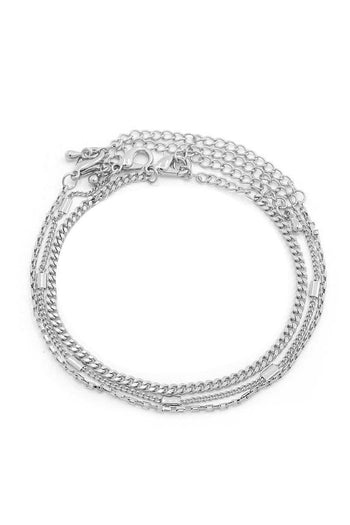 Sodajo Curb Link Metal Bracelet Set - Deals Kiosk