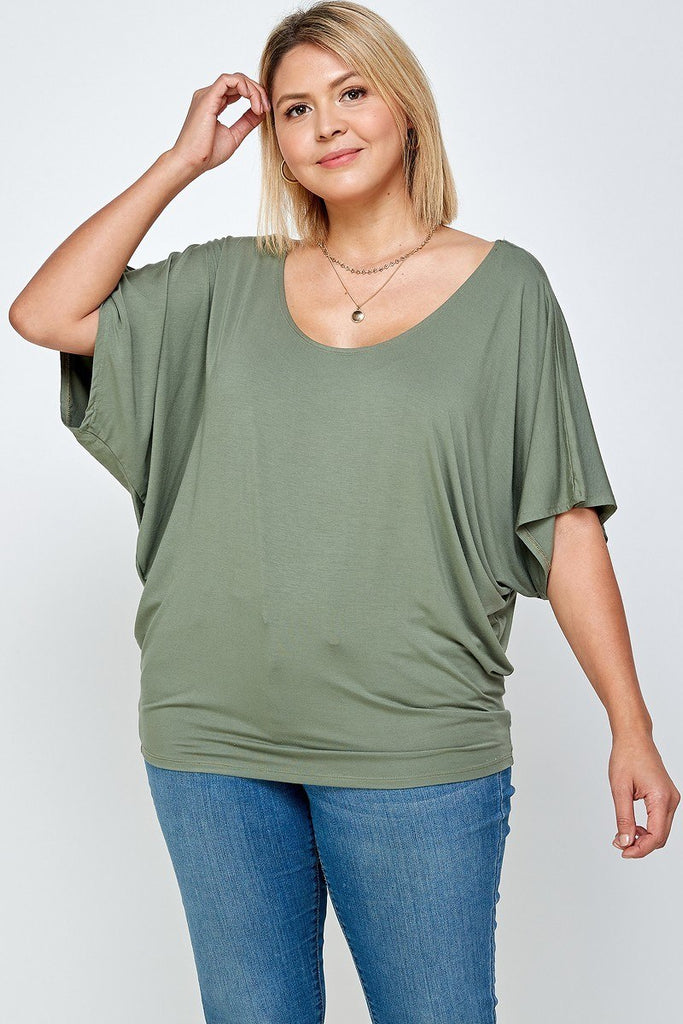 Solid Knit Top, With A Flowy Silhouette - Deals Kiosk