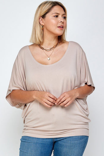 Solid Knit Top, With A Flowy Silhouette - Deals Kiosk