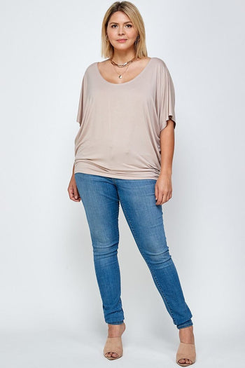 Solid Knit Top, With A Flowy Silhouette - Deals Kiosk