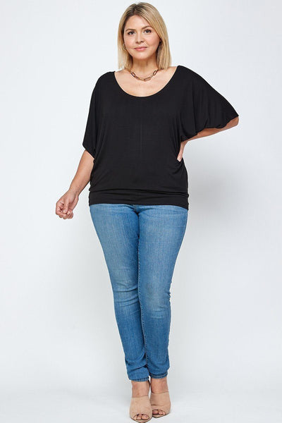 Solid Knit Top, With A Flowy Silhouette - Deals Kiosk