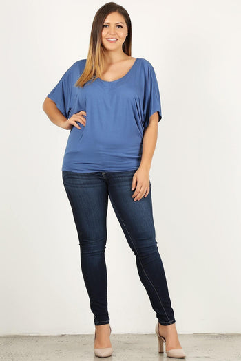 Solid Knit Top, With A Flowy Silhouette - Deals Kiosk