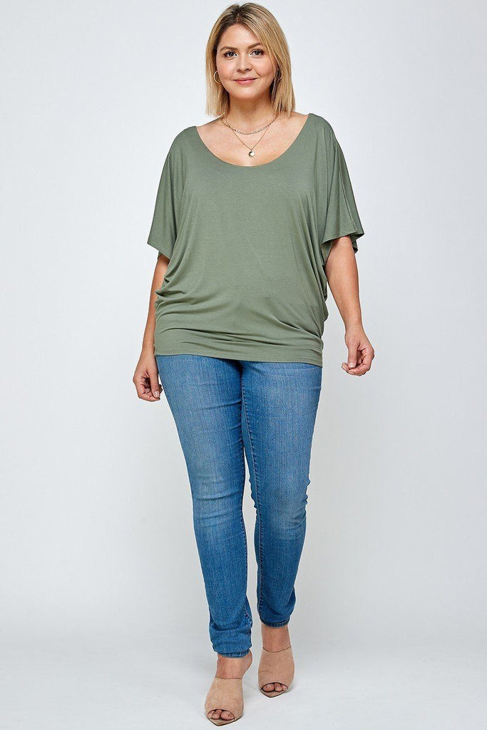 Solid Knit Top, With A Flowy Silhouette - Deals Kiosk