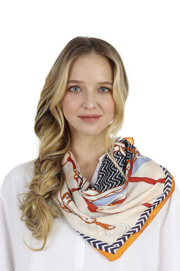 Fashion Pattern Print Neck Scarf - Deals Kiosk