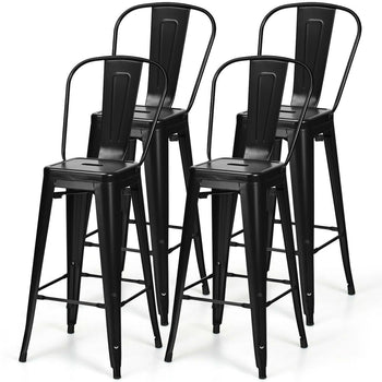 Set of 4 Black 30