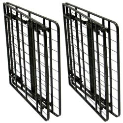 Queen-size Steel Folding Metal Platform Bed Frame - Deals Kiosk
