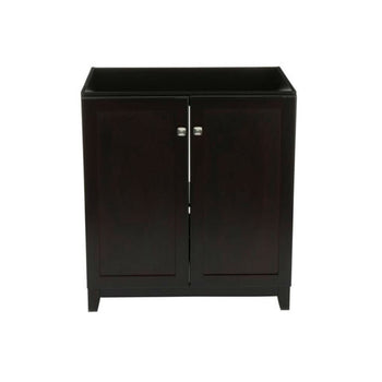 Espresso Bathroom Vanity Cabinet 30 x 21 inch - Top Sold Separately - Deals Kiosk