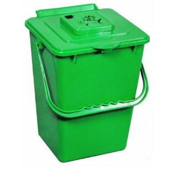 2.4 Gallon Kitchen Composter Compost Waste Collector Bin - Green