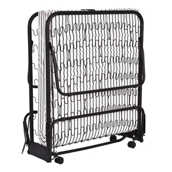 Easy Comfort Folding Guest Bed with 3.7 inch thick Foam Mattress - Deals Kiosk