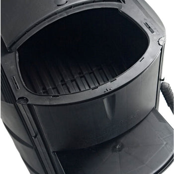 120 Gallon Black Plastic Compost Bin with 3 Composting Chambers - Deals Kiosk