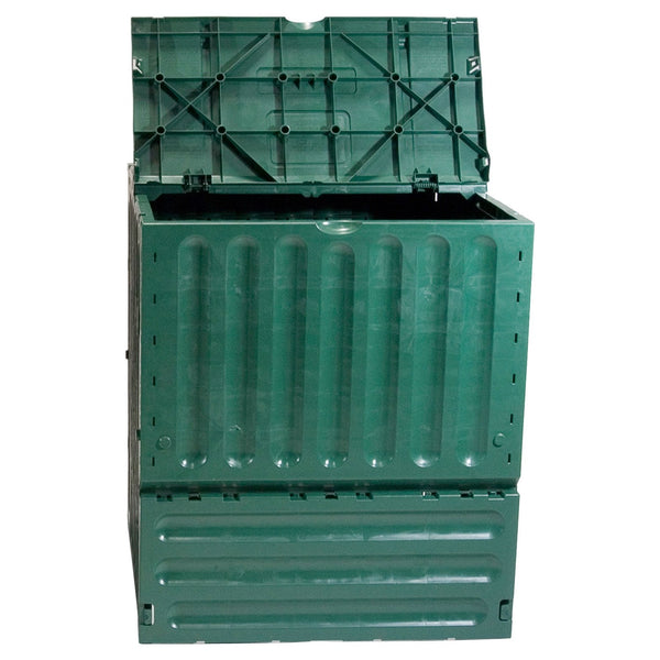 Outdoor Composting 110-Gallon Composter Recycle Plastic Compost Bin - Green - Deals Kiosk