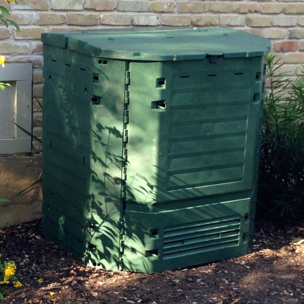 Heavy Duty Plastic 32-Cubic ft. Home Compost Bin Compooster - Deals Kiosk