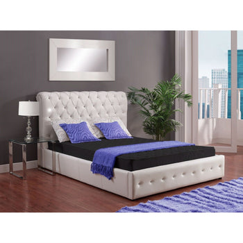 Full size 6-inch Thick Innerspring Coil Mattress in Black - Deals Kiosk