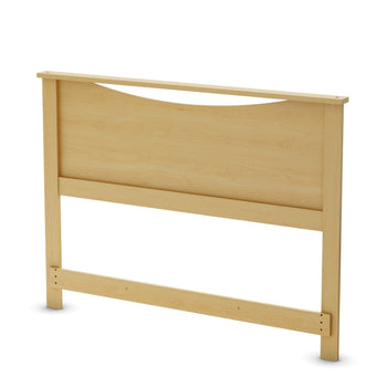 Full / Queen size Headboard in Natural Maple Light Wood Finish