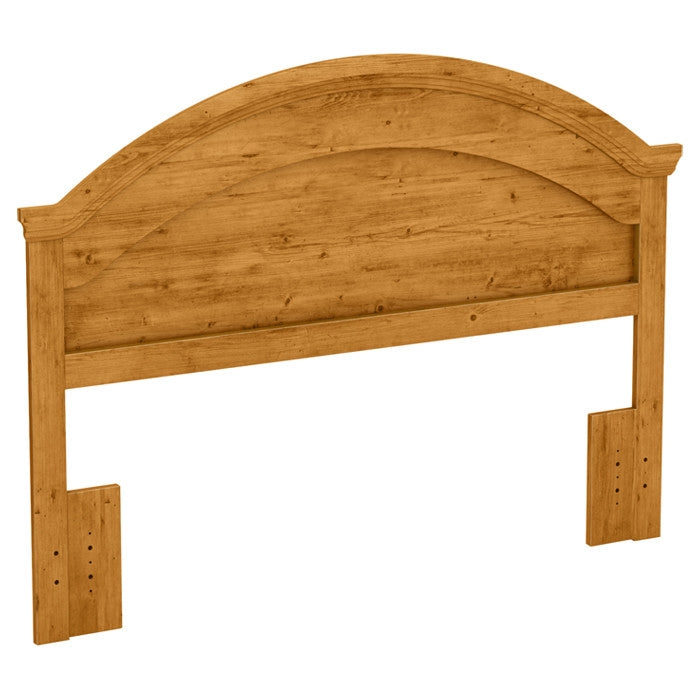 Full / Queen size Arch Top Country Style Headboard in Pine Finish - Deals Kiosk