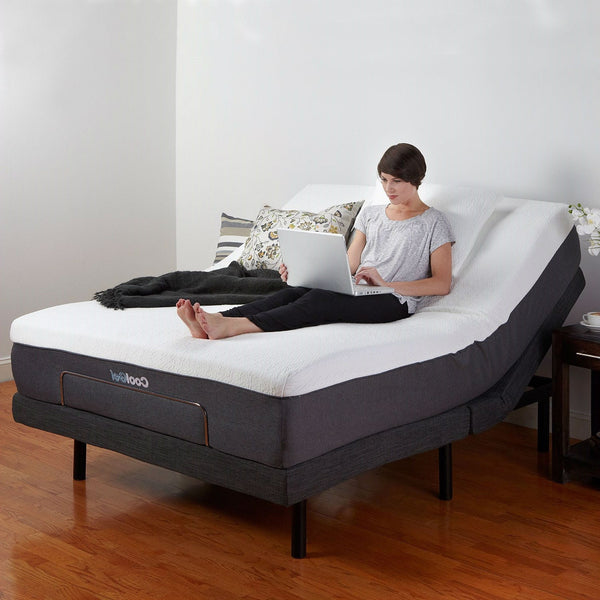 Full-size Adjustable Bed Base with Wireless Remote Massage and USB Port - Deals Kiosk