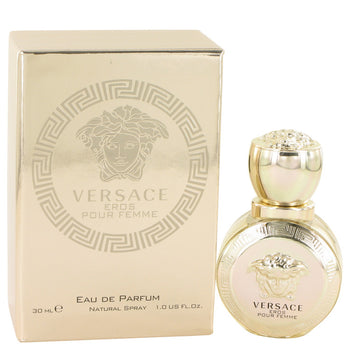 Versace Eros by Versace Eau De Parfum Spray 1 oz for Women - Deals Kiosk
