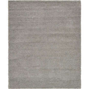 Gray 5' x 8' Rectangle Shag Area Rug