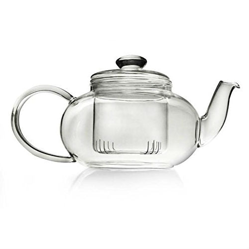 Stove-top Safe Brosilicate Glass Teapot 22 Oz with Infuser - Deals Kiosk