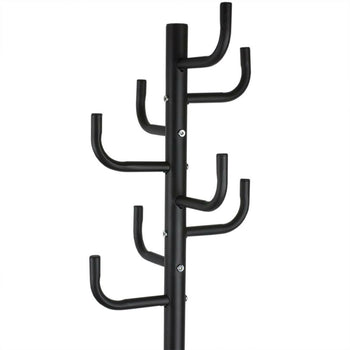 Black Metal Coat Rack Entry Hall Tree Hat Rack - Deals Kiosk